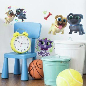 Puppy Dog Pals Wall Decals Puppies Stickers Kids Room Decor Bingo Rolly Hissy